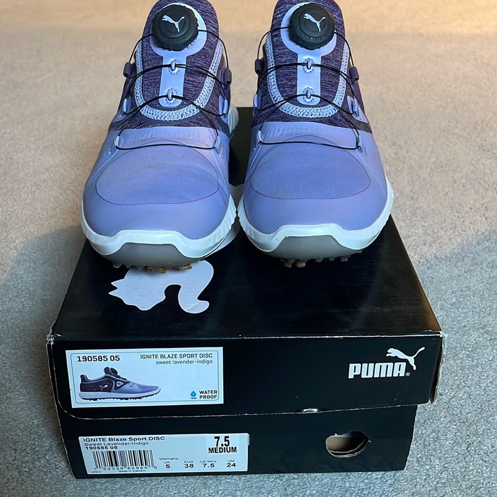 Puma Ladies Golf Shoes- Ignite Blaze Sport Disc | Size 7.5
